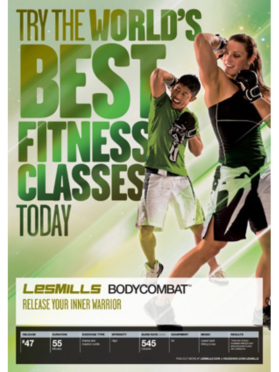 BODY COMBAT 47 VIDEO+MUSIC+NOTES