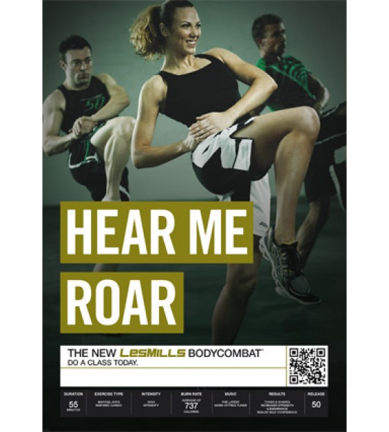 BODY COMBAT 50 VIDEO+MUSIC+NOTES