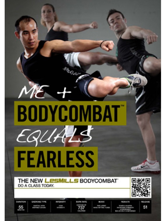 BODY COMBAT 51 VIDEO+MUSIC+NOTES
