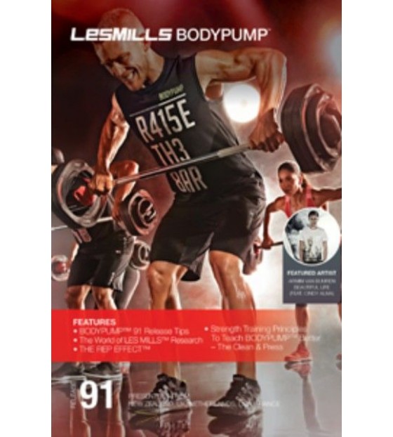 BODY PUMP 91 VIDEO+MUSIC+NOTES