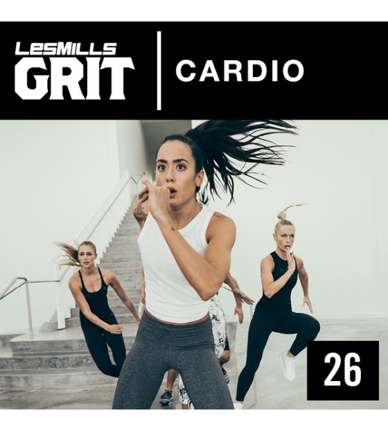GRIT CARDIO 26 VIDEO+MUSIC+NOTES