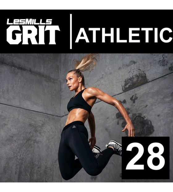 GRIT PLYO/ATHLETIC 28 VIDEO+MUSIC+NOTES