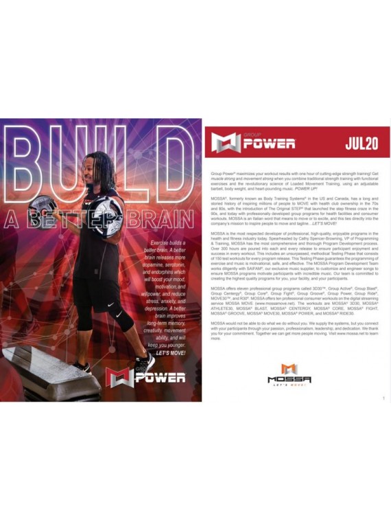 MOSSA Group Power JUL 2020  VIDEO+MUSIC+NOTES