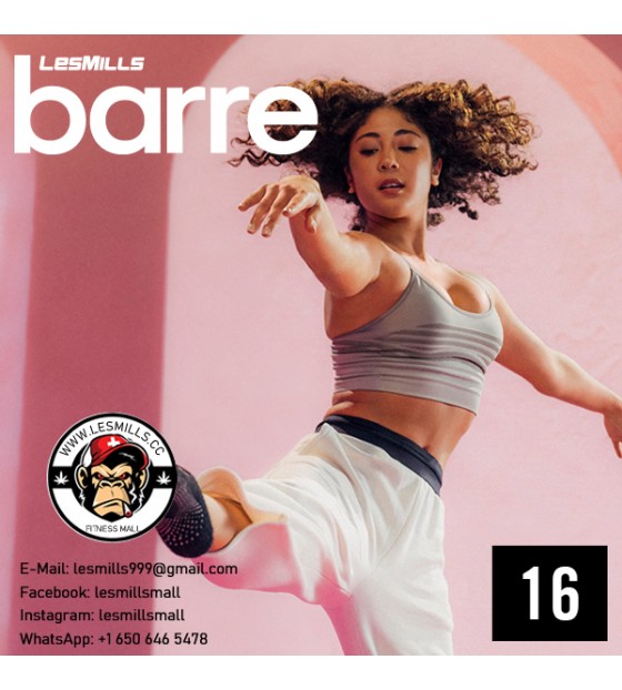 LESMILLS BARRE 16 VIDEO+MUSIC+NOTES