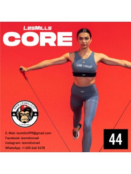 LESMILLS CORE  44 VIDEO+MUSIC+NOTES