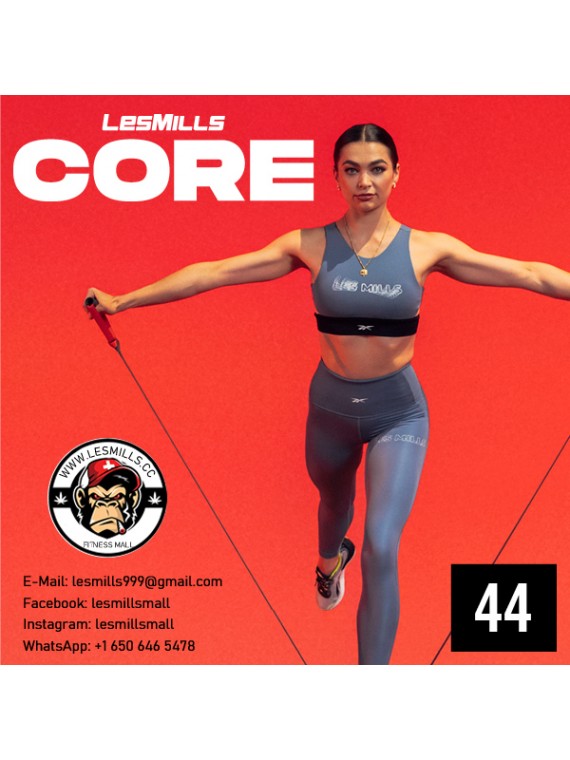 LESMILLS CORE  44 VIDEO+MUSIC+NOTES