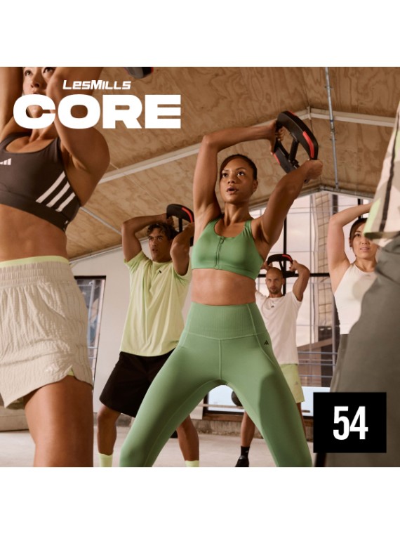 LESMILLS CORE 54 VIDEO+MUSIC+NOTES