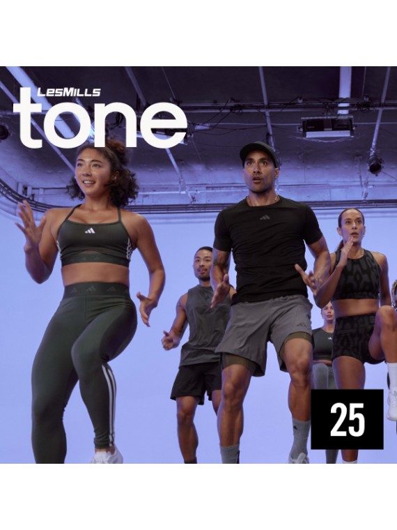 LESMILLS TONE 25 VIDEO+MUSIC+NOTES