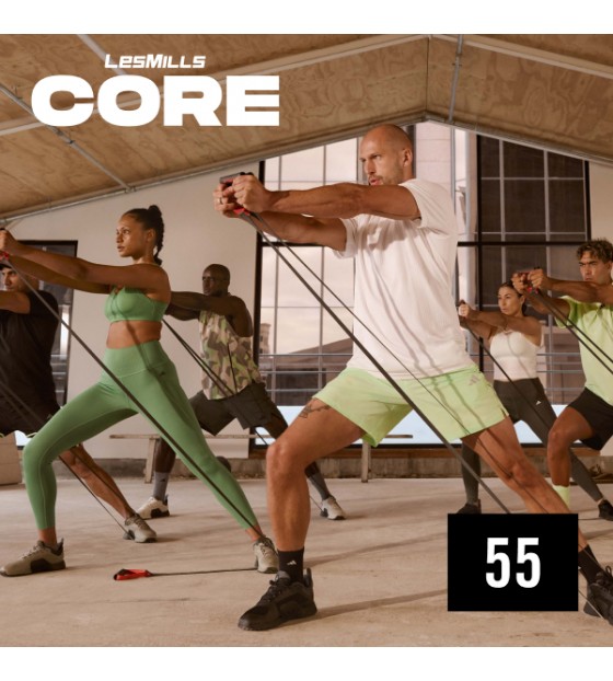 LESMILLS CORE 55 VIDEO+MUSIC+NOTES