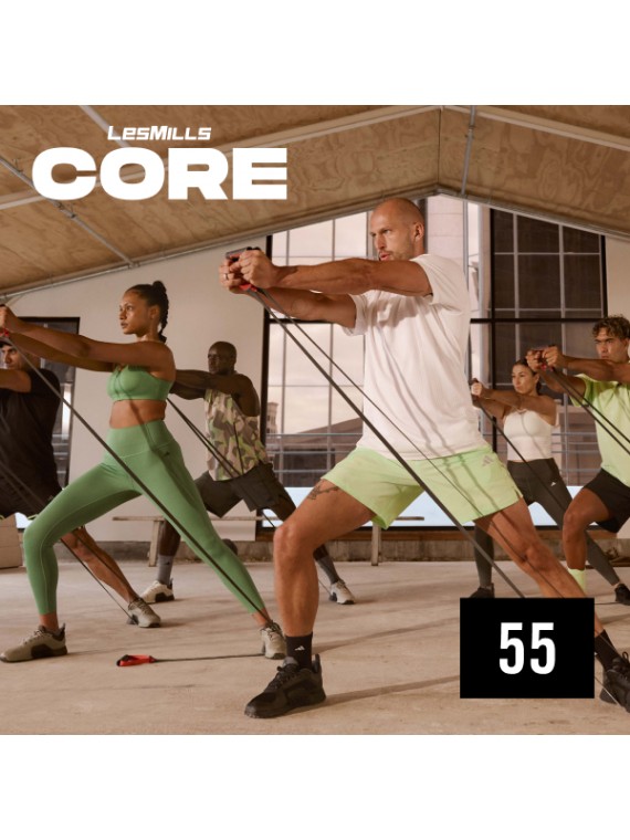 LESMILLS CORE 55 VIDEO+MUSIC+NOTES