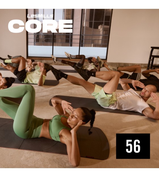 LESMILLS CORE 56 VIDEO+MUSIC+NOTES