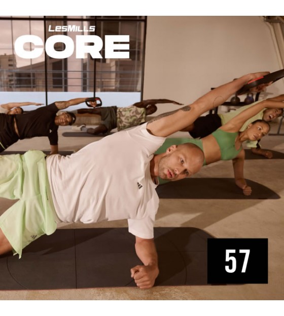 LESMILLS CORE 57 VIDEO+MUSIC+NOTES