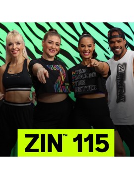 ZUMBA 115 ZIN 115 VIDEO+MUSIC ZUMBA 115 ZIN 115 VIDEO+MUSIC