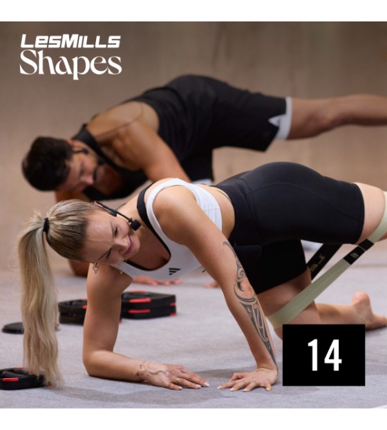 LESMILLS SHAPES 14 VIDEO+MUSIC+NOTES