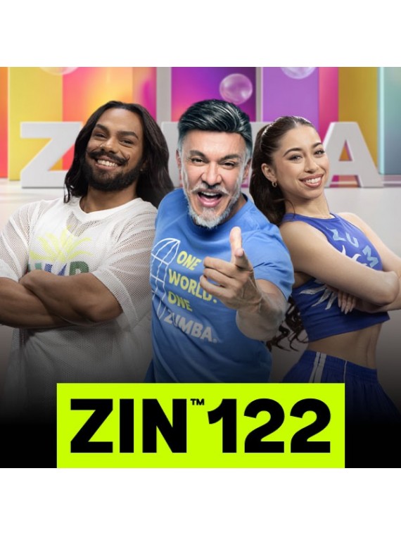 ZUMBA 122 ZIN 122 VIDEO+MUSIC