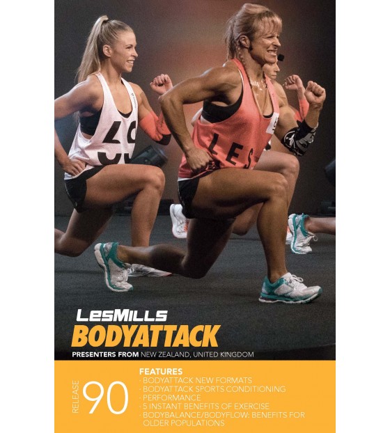 BODY ATTACK 90 VIDEO+MUSIC+NOTES