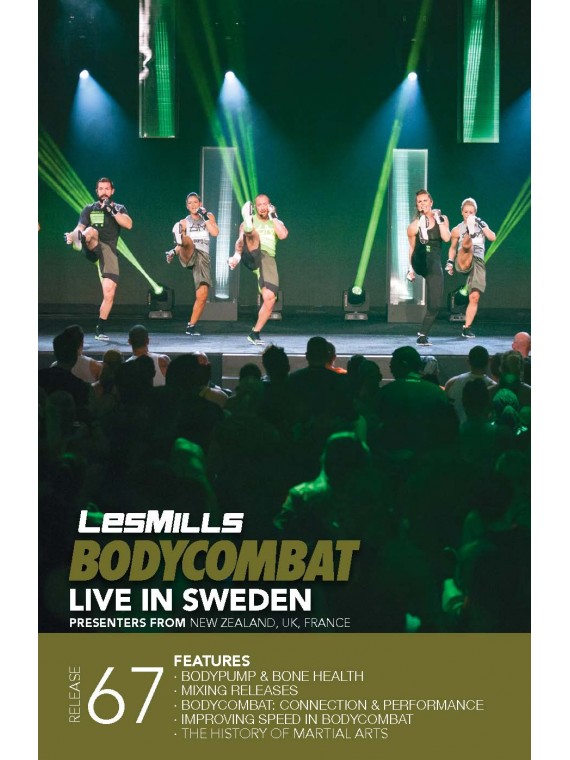 BODY COMBAT 67 VIDEO+MUSIC+NOTES