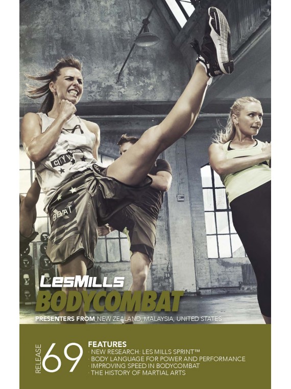 BODY COMBAT 69 VIDEO+MUSIC+NOTES