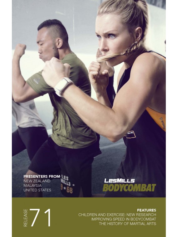 BODY COMBAT 71 VIDEO+MUSIC+NOTES
