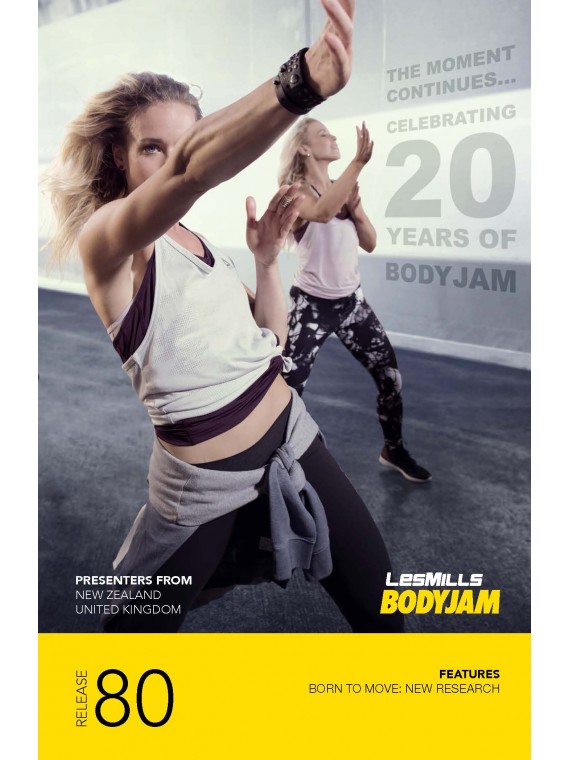 BODY JAM 80 VIDEO+MUSIC+NOTES