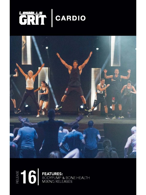 GRIT CARDIO 16 VIDEO+MUSIC+NOTES