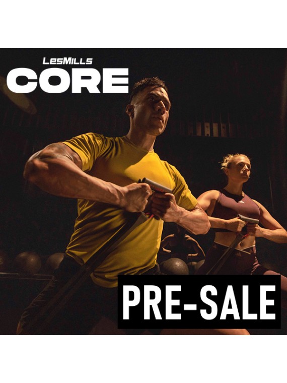 Pre Sale LESMILLS CORE 63 VIDEO+MUSIC+NOTES