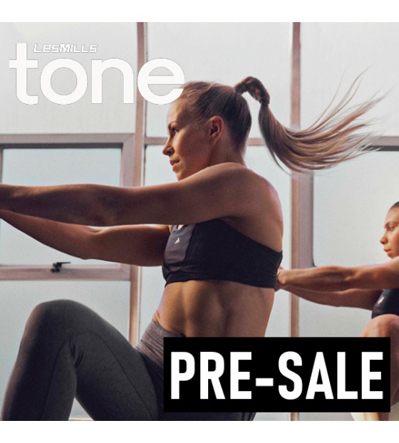 Pre Sale LESMILLS TONE 34 VIDEO+MUSIC+NOTES