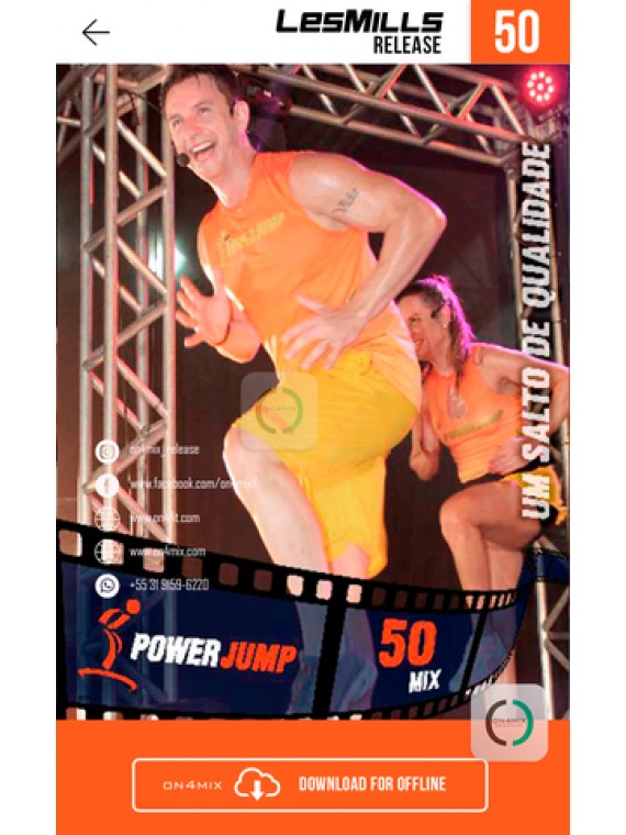 Power Jump MIX 50 VIDEO+MUSIC