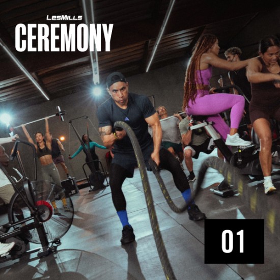 LESMILLS CEREMONY 01 VIDEO+MUSIC+NOTES