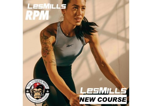 PRE SALE LESMILLS RPM 109 VIDEO+MUSIC+NOTES