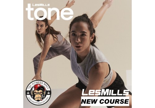 PRE SALE LESMILLS TONE 32 VIDEO+MUSIC+NOTES